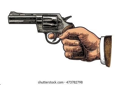 Image result for Holding Revolver Vector