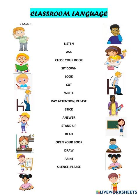 Image result for Classroom Language