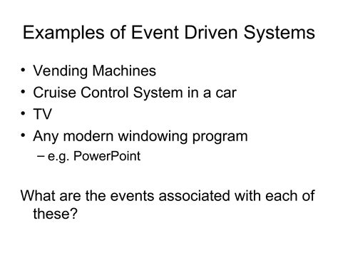 Image result for Illustrate Examples of Event Driven Programming