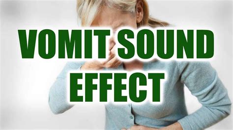 Image result for Woman Vomiting Sound Effect