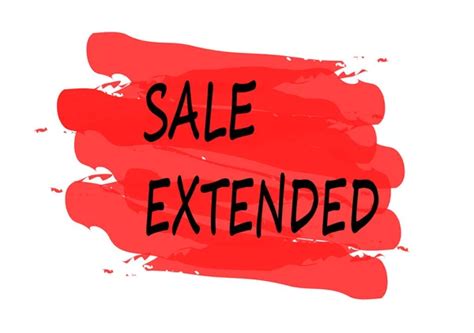 Image result for Sale Extended Sticker