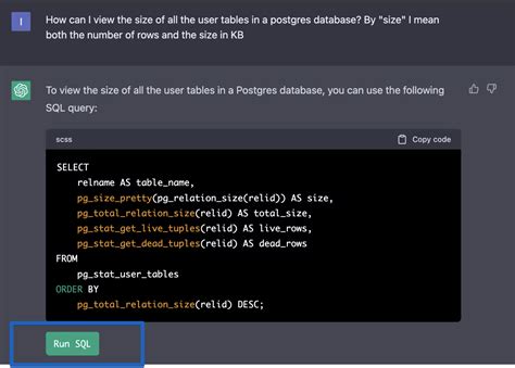 Toradh íomhá ar SQL Commands Screenshots