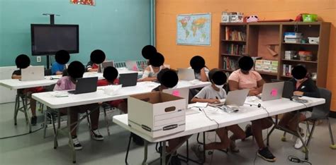 Image result for Image of Students Working Online in a Classroom