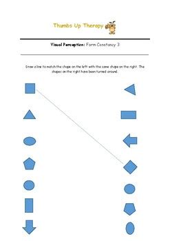 Form Constancy Visual Perception に対する画像結果