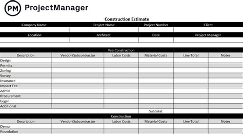 Image result for Construction Draw Template Excel
