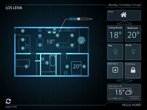 Image result for Smart Home Automation UI