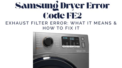 Image result for Samsung Dryer Error Codes