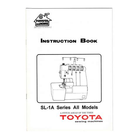 Image result for Toyota Overlocker Instructions