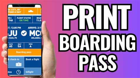 Image result for JetBlue Boarding Pass Print