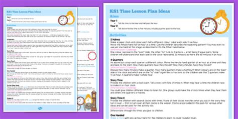 Image result for Telling Time Lesson Plan Introduction