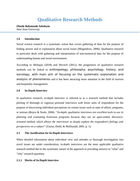 Image result for Qualitative Research Methods Examples