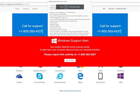Image result for Windows Support Alert Virus Sound