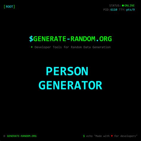 Image result for Random People Generator