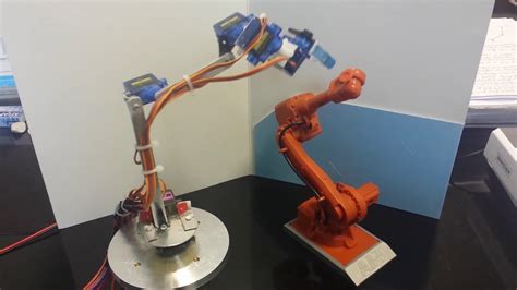 Toradh íomhá ar Micro Servo Robot