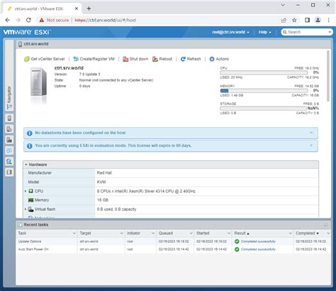 Toradh íomhá ar VM Client