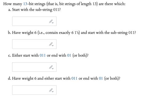 Image result for How Many Bit Strings Question and Answer Worksheet