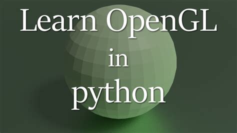 Image result for OpenGL Python Animation