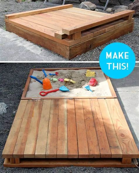 32 DIY Sandbox Plans And Ideas - Handy Keen