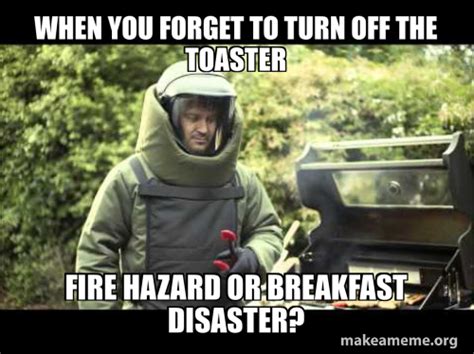 Image result for Turn Off Toaster Sign