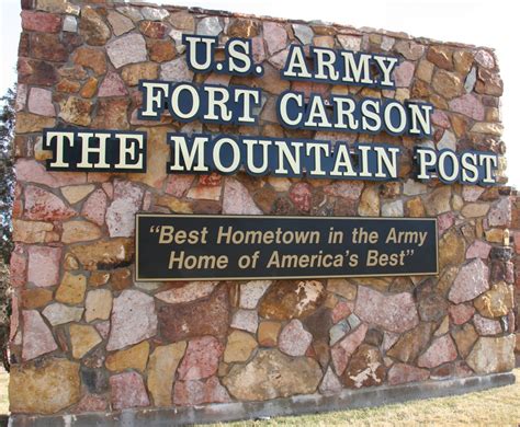 Image result for Fort Carson Main Gate