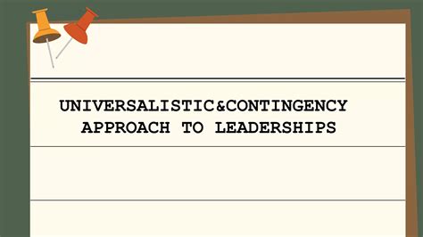 Contingency Approach to Management に対する画像結果