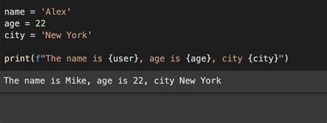Image result for Python F String Examples