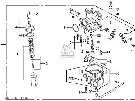 Image result for ATR 200X Carb Exploded-View