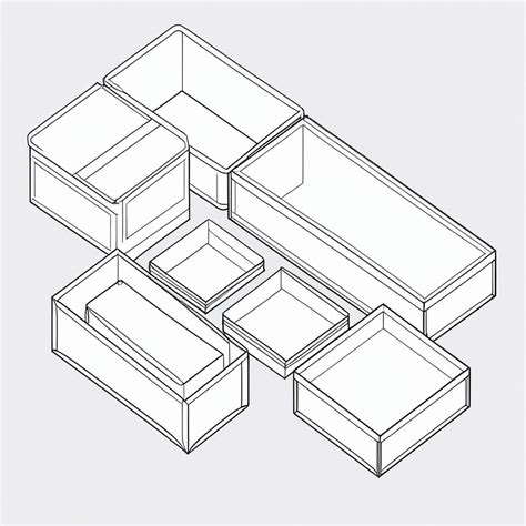 Image result for Modular Box Drawing