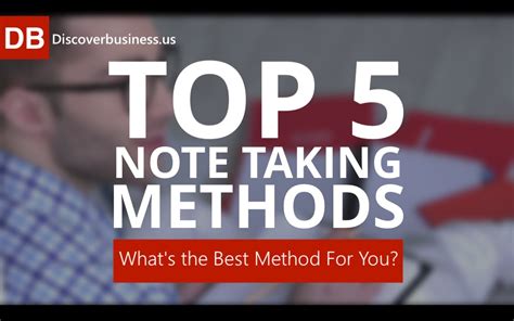 5 Note Taking Methods に対する画像結果