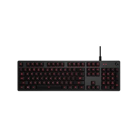 LOGITECH G413 RGB MECHANICAL GAMING KEYBOARD | CARBON WITH RED ...