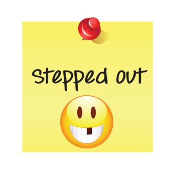 Toradh íomhá ar Stepped Away Sign