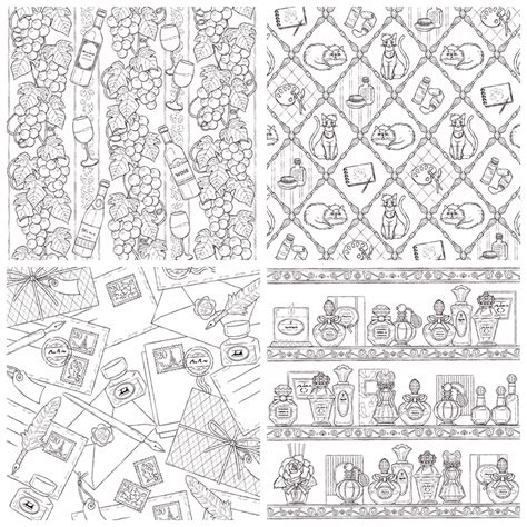 Afbeeldingsresultaten voor Simple Pattern Coloring Books
