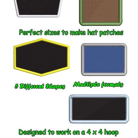 Image result for PES Files Patch Shapes