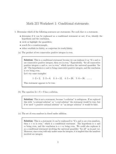 Image result for Conjecture in Math Worksheet