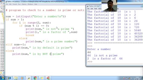 Toradh íomhá ar How to Make a Prime Checker Python