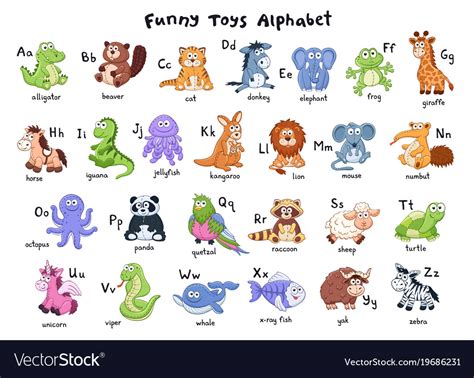 Animal Alphabet Cartoon Vector に対する画像結果