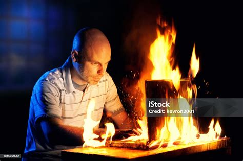 Image result for Computer On Fire