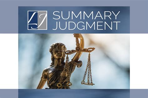 Toradh íomhá ar Summary Judgment Example