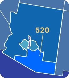Image result for Where Is 520 Area Code