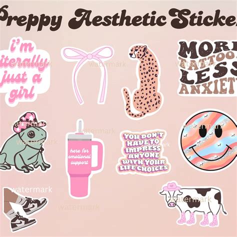 Image result for Preppy Shell Stickers