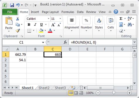 Image result for Round Function in Excel
