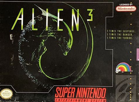 نتيجة الصورة لـ Alien 3 SNES Review