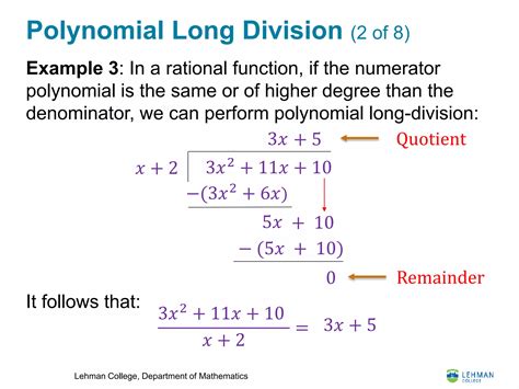 Image result for Polynomial Long Division Examples