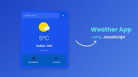 Wethor App Using HTML/CSS JS に対する画像結果