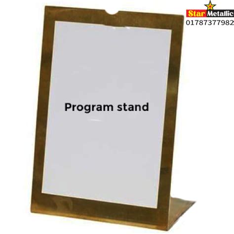 Image result for Program Paper Stand
