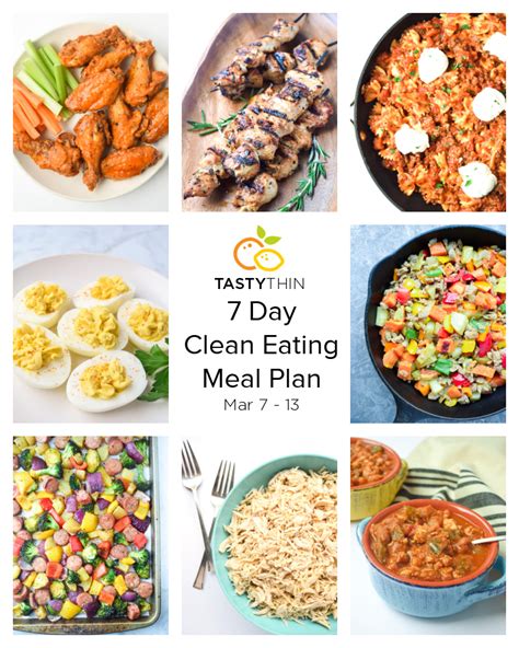 Image result for Clean Eating Menu Planner