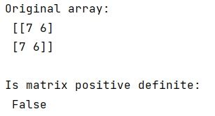 Image result for How to Identify Positive Definite Matrix
