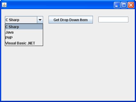 Image result for How to Print Combo Box in Java NetBeans