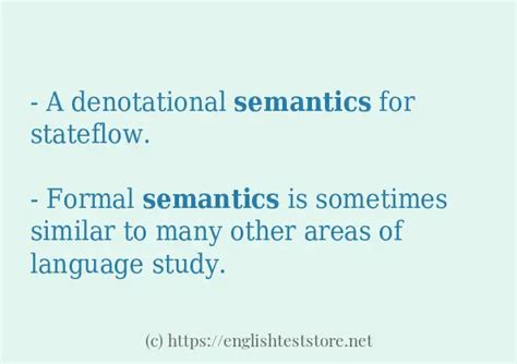 Image result for Examples of Semantics