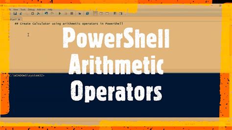 PowerShell Math Operators Areas に対する画像結果